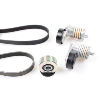 Jeu de courroies trapézoïdales à nervures HEPU 20-1929 pour SAAB 900 D4 - 177cv