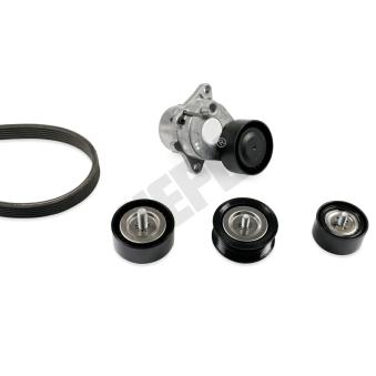 Jeu de courroies trapézoïdales à nervures HEPU 20-2202