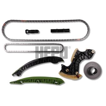 Kit de distribution par chaîne HEPU 21-0326 pour BMW Série 3 E 200 CGI - 207.348)