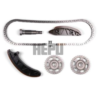 Kit de distribution par chaîne HEPU 21-0383 pour PEUGEOT BIPPER E 220 BlueTEC - 177cv