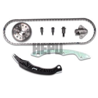 Kit de distribution par chaîne HEPU 21-0471 pour PEUGEOT 4008 1.6 - 117cv