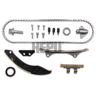 Kit de distribution par chaîne HEPU 21-0512 pour HYUNDAI I20 1.2 - 86cv