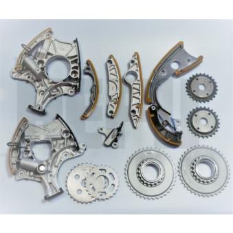 Kit de distribution par chaîne HEPU 21-0562 pour AUDI A6 2.4 - 177cv