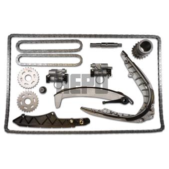 Kit de distribution par chaîne HEPU 21-0592 pour BMW X5 540 i - 286cv