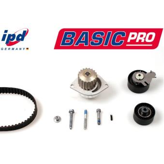 Pompe à eau + kit de courroie de distribution HEPU K62018 pour FORD KUGA 1.6 - 109cv