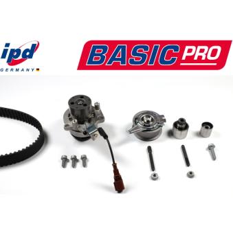 Pompe à eau + kit de courroie de distribution HEPU K62058 pour SAAB 95 1.6 TDI - 110cv