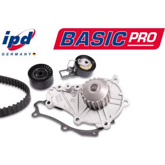 Pompe à eau + kit de courroie de distribution HEPU K62142 pour OPEL CORSA 1.5 TDCi - 120cv