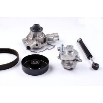 Pompe à eau+Jeu de courroie trapézoïdale à nervures HEPU OEM 1112004201 Pompe à eau+Jeu de courroie trapézoïdale à nervures HEPU OEM 1112004201