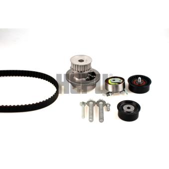 Pompe à eau + kit de courroie de distribution HEPU OEM 1334046