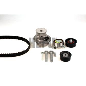 Pompe à eau + kit de courroie de distribution HEPU OEM 1334046