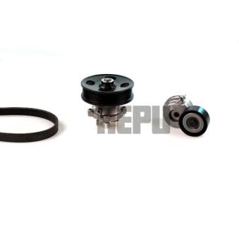 Pompe à eau+Jeu de courroie trapézoïdale à nervures HEPU PK03232