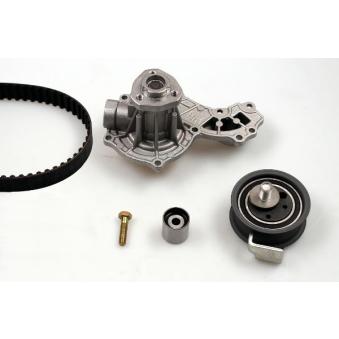 Pompe à eau + kit de courroie de distribution HEPU PK05181 pour MAZDA MPV 1.8 - 116cv
