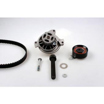 Pompe à eau + kit de courroie de distribution HEPU PK05748 pour VOLKSWAGEN LT 2.5 TDI - 140cv