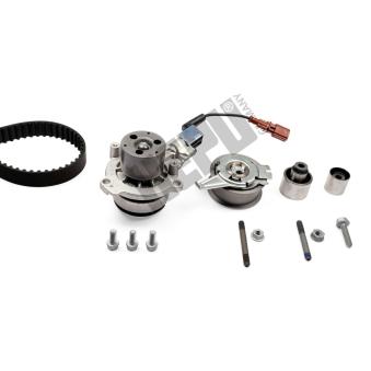 Pompe à eau + kit de courroie de distribution HEPU PK06690