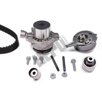Pompe à eau + kit de courroie de distribution HEPU OEM 65065006003