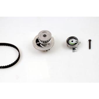 Pompe à eau + kit de courroie de distribution HEPU PK07910 pour DAEWOO KALOS 1.4 - 83cv