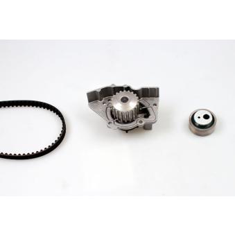 Pompe à eau + kit de courroie de distribution HEPU PK08892 pour CITROEN C5 2.0 HDI - 90cv