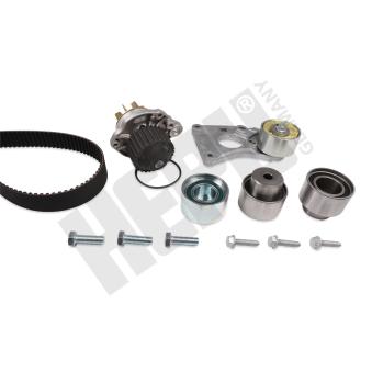 Pompe à eau + kit de courroie de distribution HEPU OEM 1201C7