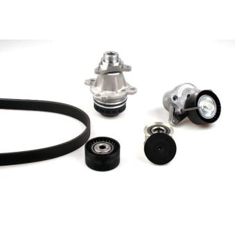 Pompe à eau+Jeu de courroie trapézoïdale à nervures HEPU OEM 2101000Q2H