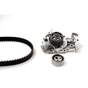 Pompe à eau + kit de courroie de distribution HEPU OEM 7701478924