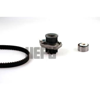 Pompe à eau + kit de courroie de distribution HEPU OEM 55221397