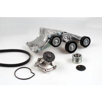 Pompe à eau+Jeu de courroie trapézoïdale à nervures HEPU OEM 6402000301 Pompe à eau+Jeu de courroie trapézoïdale à nervures HEPU OEM 6402000301