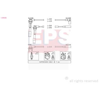 Kit de câbles d'allumage EPS [1.500.802]
