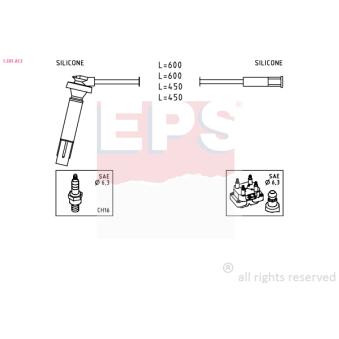 Kit de câbles d'allumage EPS [1.501.813]