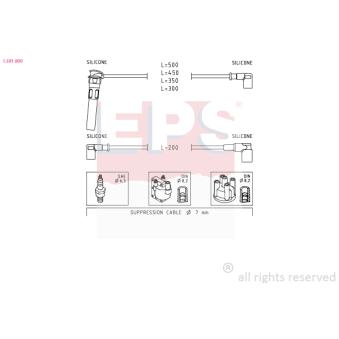 Kit de câbles d'allumage EPS [1.501.900]