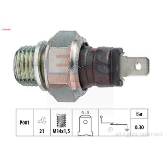 Indicateur de pression d'huile EPS 1.800.000 pour LADA 111 1.6 - 82cv
