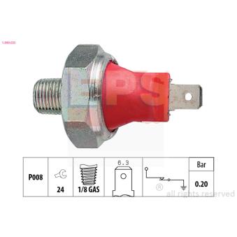Indicateur de pression d'huile EPS 1.800.035 pour CITROEN BX 1.8 - 100cv