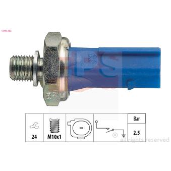 Indicateur de pression d'huile EPS 1.800.192 pour LEXUS ES 1.4 TGI - 110cv