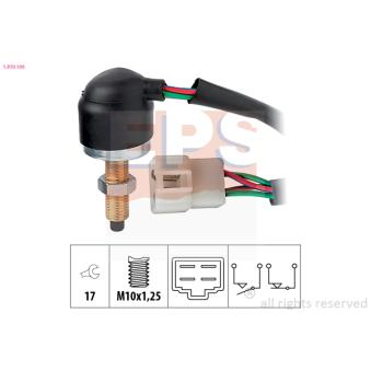 Interrupteur des feux de freins EPS 1.810.166 pour HYUNDAI LANTRA 1.8 16V - 128cv