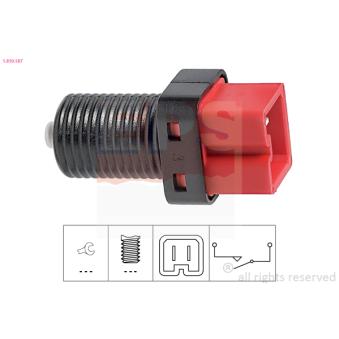 Interrupteur des feux de freins EPS 1.810.187 pour CITROEN JUMPY 1.9 D 70 - 69cv