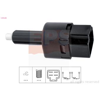 Interrupteur des feux de freins EPS 1.810.202 pour HONDA SHUTTLE 1.6 - 110cv