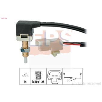 Commande, embrayage (régulateur de vitesse) EPS 1.810.302 pour BMW Z4 1.6 CRDi - 110cv