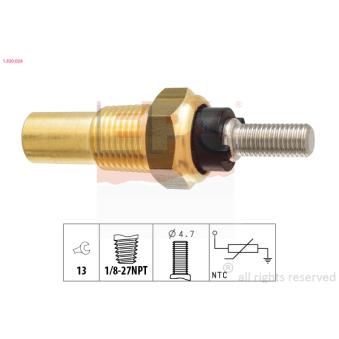 Sonde de température, liquide de refroidissement EPS [1.830.028]