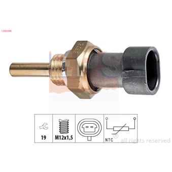 Capteur, température d'huile EPS 1.830.098 pour FIAT TEMPRA 1.6 i - 90cv