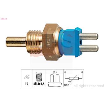 Sonde de température, liquide de refroidissement EPS [1.830.139]