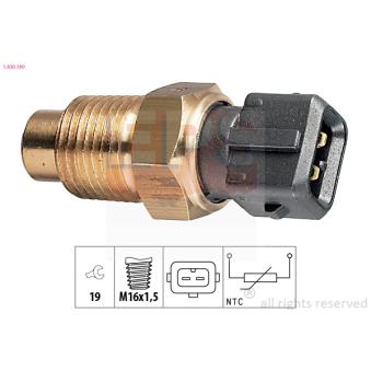 Sonde de température, liquide de refroidissement EPS 1.830.160 pour ALFA ROMEO 155 1.9 TD - 90cv