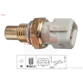 Capteur, température d'huile EPS 1.830.191 pour PORSCHE BOXSTER 1.8 - 110cv