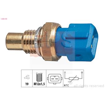 Sonde de température, liquide de refroidissement EPS 1.830.194 pour AUDI A3 1.0 - 65cv Sonde de température, liquide de refroidissement EPS 1.830.194 pour AUDI A3 1.0 - 65cv