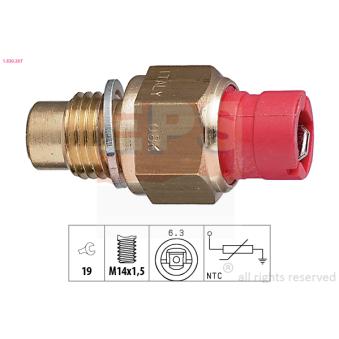 Capteur, température d'huile EPS OEM 7588856