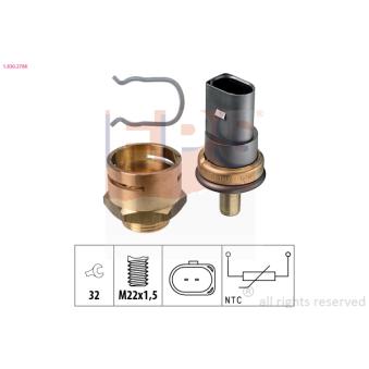 Sonde de température, liquide de refroidissement EPS 1.830.278K pour CUPRA BORN 1.6 - 110cv