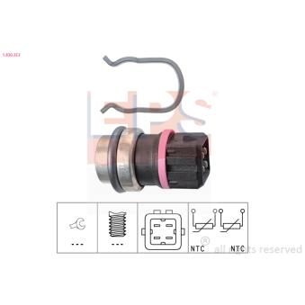 Sonde de température, liquide de refroidissement EPS 1.830.353 pour VOLKSWAGEN LT 2.5 TDI - 83cv
