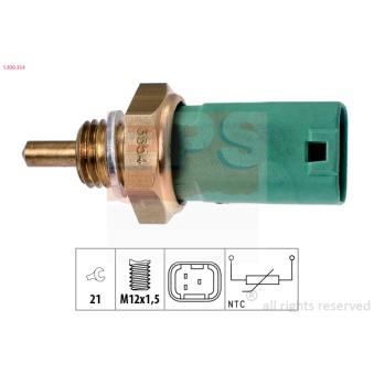 Sonde de température, liquide de refroidissement EPS 1.830.354 pour JEEP COMPASS 1.2 - 101cv