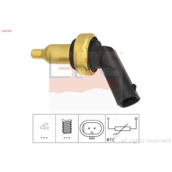 Sonde de température, liquide de refroidissement EPS 1.830.390 pour MINI MINI Cooper S - 163cv