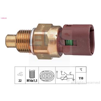 Sonde de température, liquide de refroidissement EPS [1.830.555]