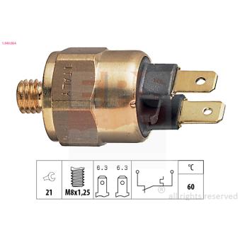 Contact thermique, voyant avertisseur de l'agent réfrigérant EPS 1.840.054