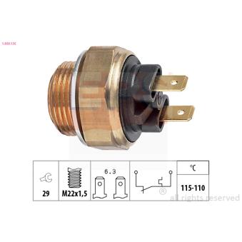 Interrupteur de température, ventilateur de radiateur EPS OEM 8572331